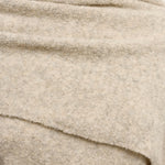Close-up of a beige Scarf