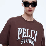 Sophia Relaxed Tee State Club - Mocha