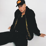 Satin Spesh Trucker - Black