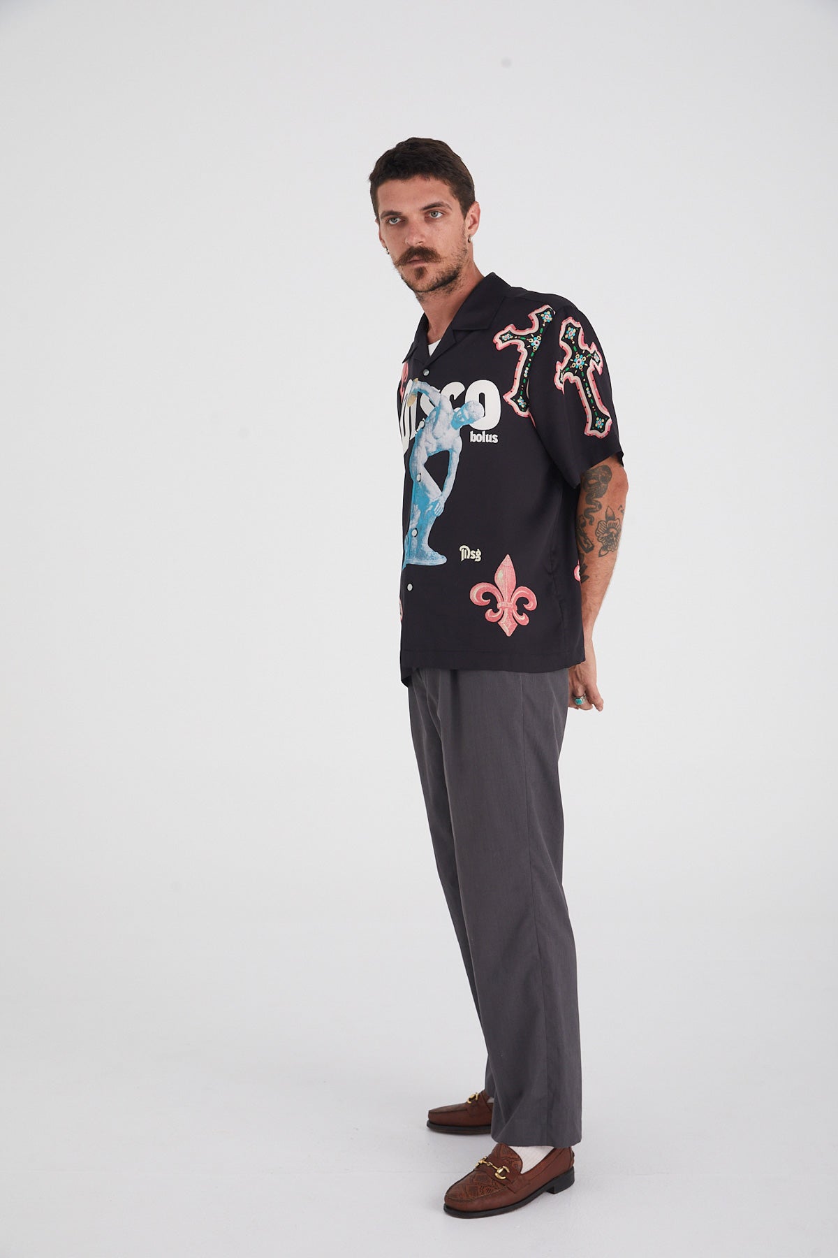 The Disco Resort Shirt - Black