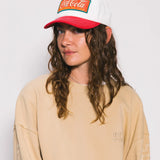 Red and White 1920's Coke Dad Cap