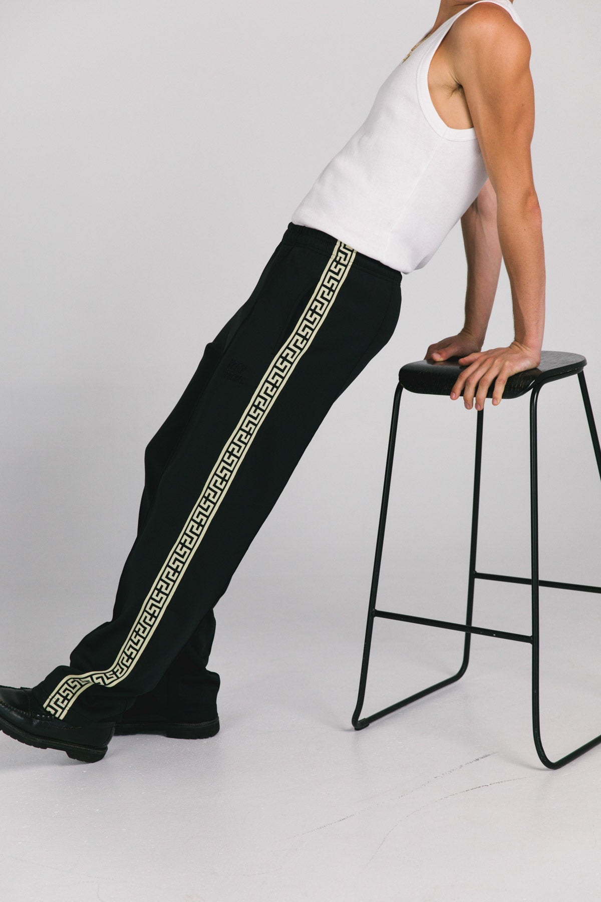 Geo track Pants - Black