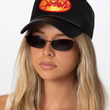 Satin Spesh Trucker - Black