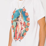 Guardian Angel Boxy Tee - White