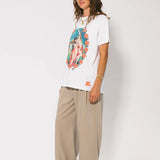 Guardian Angel Boxy Tee - White