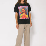 Saving Grace Boxy Tee - Black