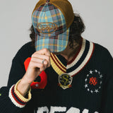 Spesh Blue Plaid Trucker