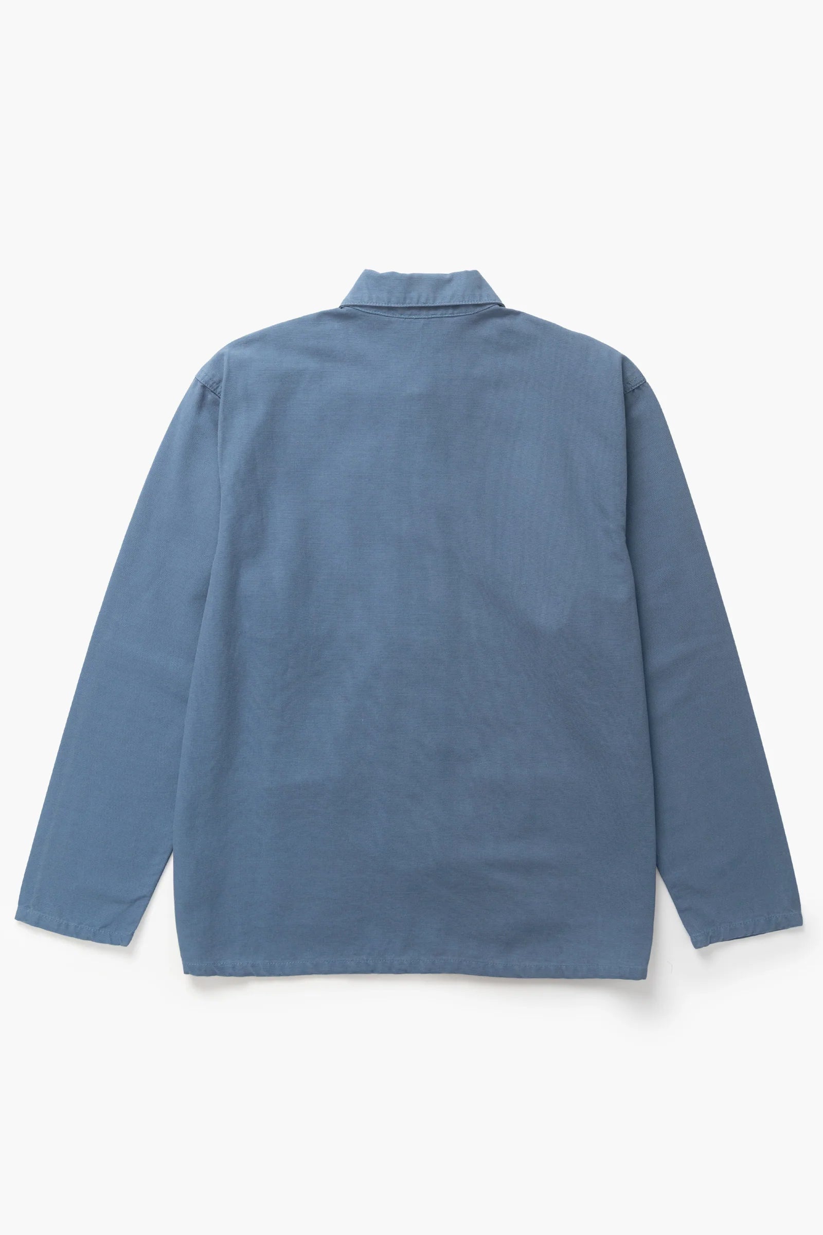 Blue shirt on a white background
