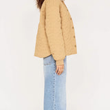 Sanna Puffer Jacket - Beige