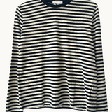 Athena Stripe LS - Black & White