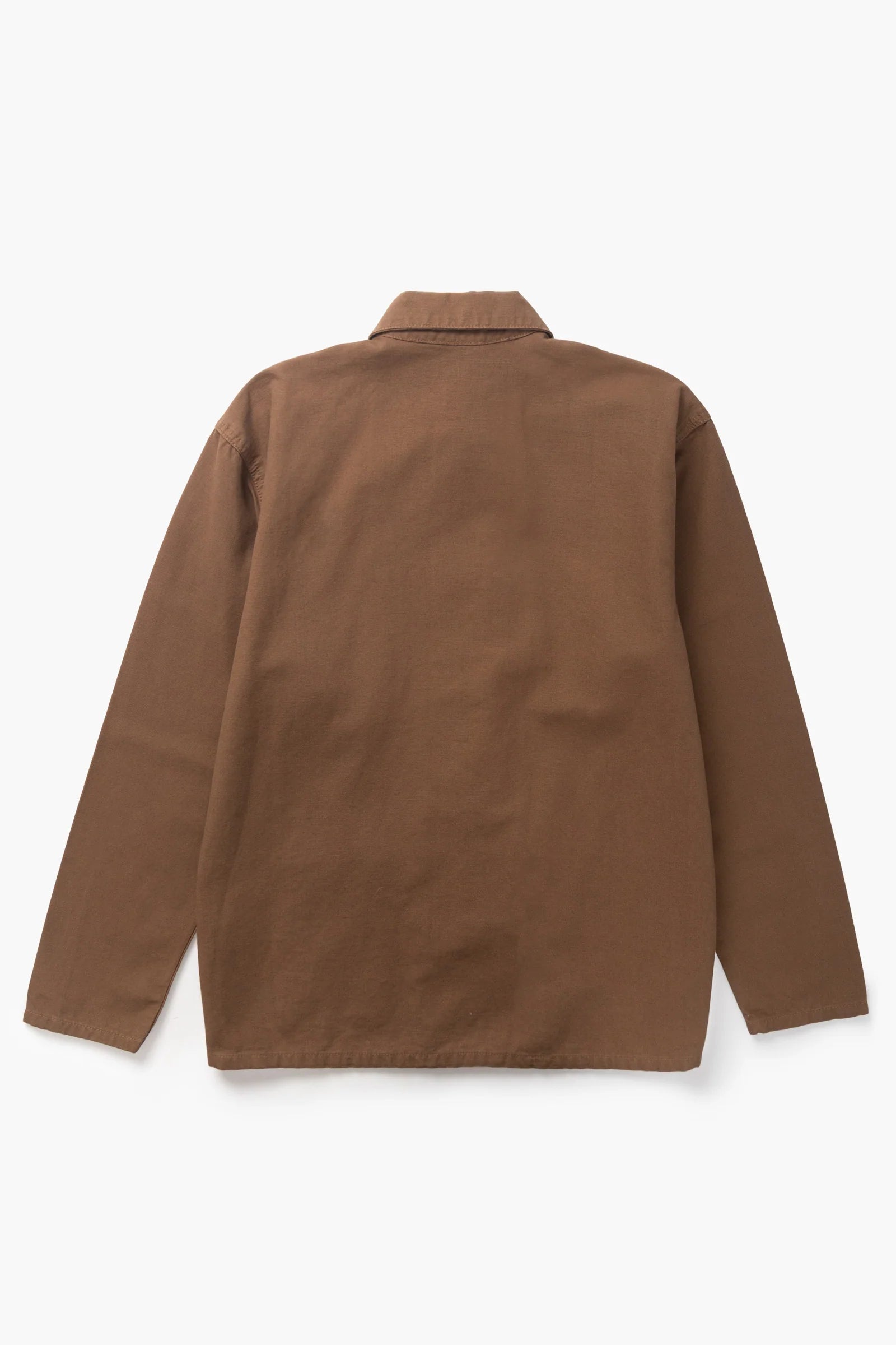 Brown jacket on a white background