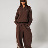 Barrel Pants - Chocolate