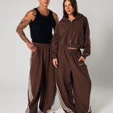 Barrel Pants - Chocolate