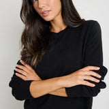 Staycation Cashmere Blend Knit - Black