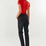 Tammy Baby Tee - Red