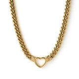 Valentine Necklace - Gold