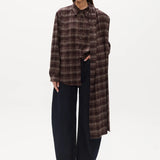Vaughn Cape Shirt - Plaid