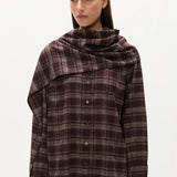 Vaughn Cape Shirt - Plaid
