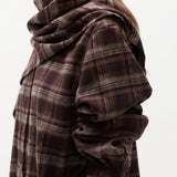 Vaughn Cape Shirt - Plaid