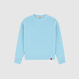 Fluffy Knit Jumper - Blue
