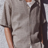 Watson SS Shirt - Cream/Black