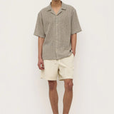 Watson SS Shirt - Cream/Black