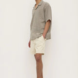 Watson SS Shirt - Cream/Black