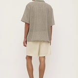 Watson SS Shirt - Cream/Black