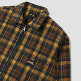 Zip Shirt - Acorn Plaid