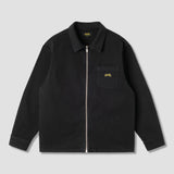 Zip Shirt Canvas - Washed Black