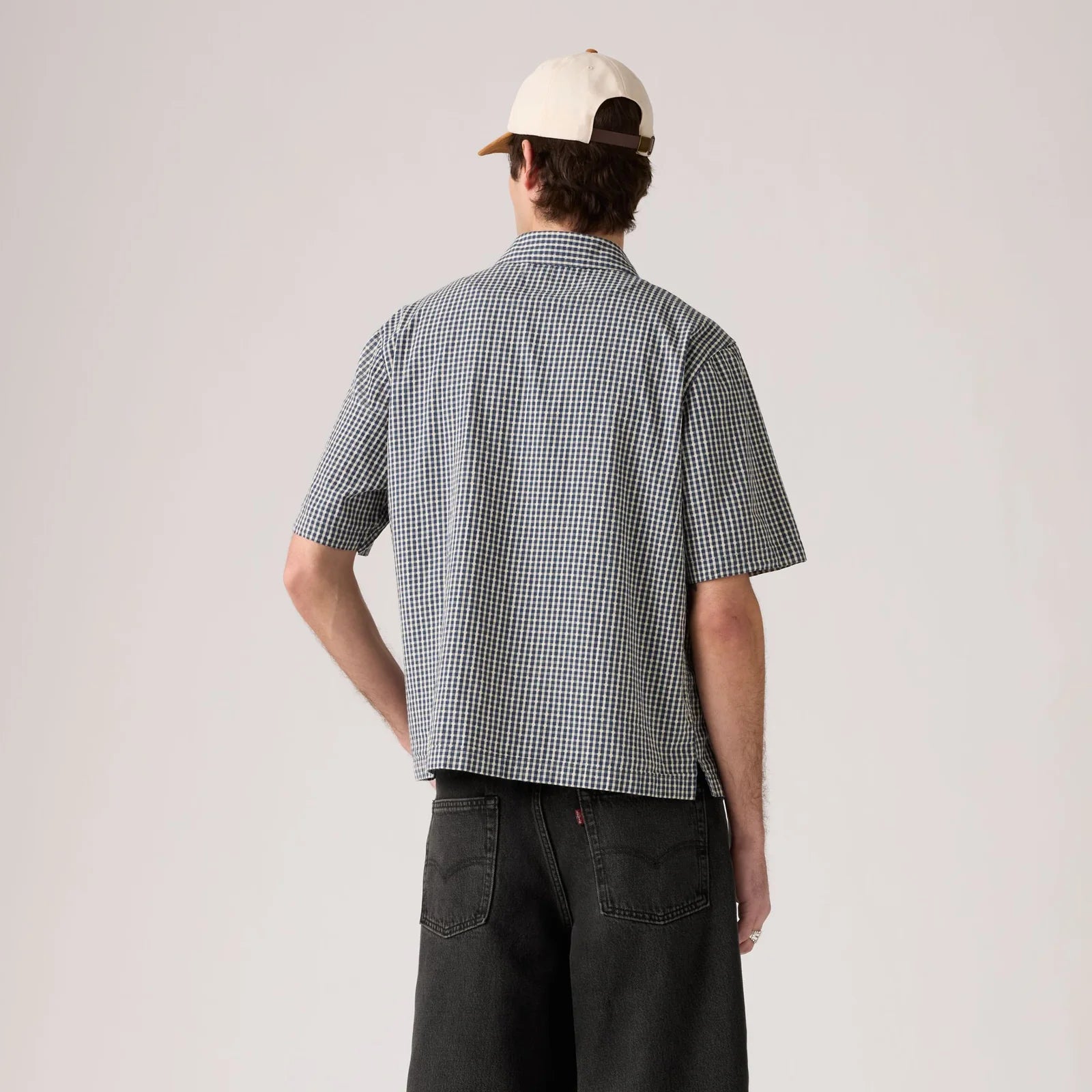 Zandt Cropped SS Shirt - Ian Dobby Plaid