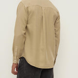 Miller Long Sleeve Shirt - Biscuit
