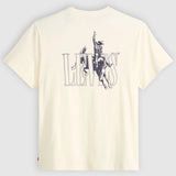 Relaxed Fit Tee -SSNL Serif Cowboy