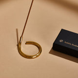 O Brass incense holder