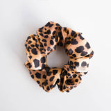 100% Pure Mulberry Silk Hair Scrunchie: Silver Gray