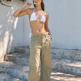 Gigi Barrel Drill - Summer Olive