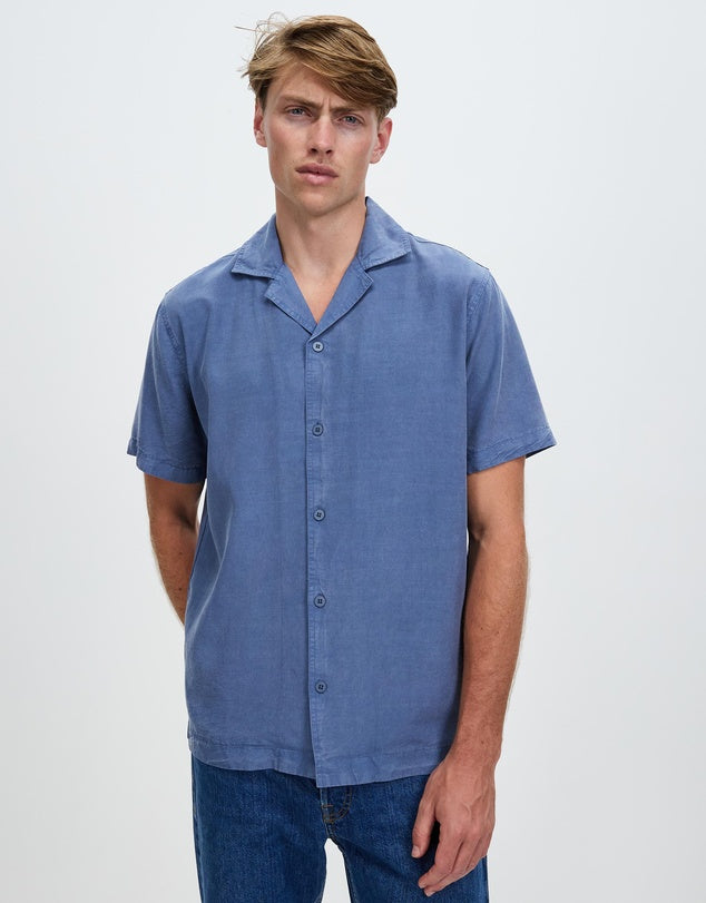 Miller Short Sleeve Shirt - Atlantic