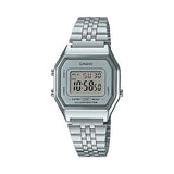 Vintage Stainless Slim Digital Watch - LA680WA-7D