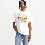 Graphic Vintage Fit T-Shirt - Modern Authentic White