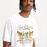 Graphic Vintage Fit T-Shirt - Modern Authentic White
