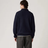 Boulder Quarter-Zip Sweater - Navy
