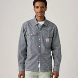 Worker LS Shirt - Washington Stripe