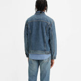 Relaxed Fit Trucker Jacket - Waterfalls