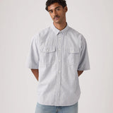 SS Pacifica Loose Shirt - Faro Stripe