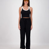Manarola Track Pant - Black