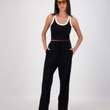 Manarola Track Pant - Black