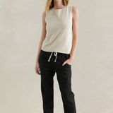 Luxe Linen Pant - Black