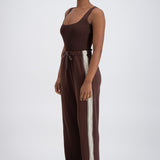 Panarea Trackpant Chocolate Brown