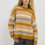 Astrid Jumper - Caramel Stripe