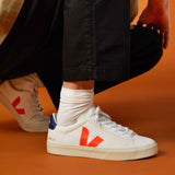 Campo Chromefree Leather - White Orange Fluo Cobalt